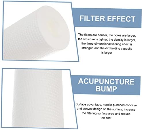 6pcs Whole House Water Filter Replacement Easy Installation Compatible Standard Ro Systems Efficient Filtration for Hard and Lightweight Design - Image 7