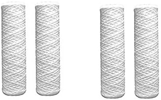 CFS 5 Micron String Wound Water Filters for W30W, 10 x 2.5 in, 4 Pack by CompleteFiltrationServices