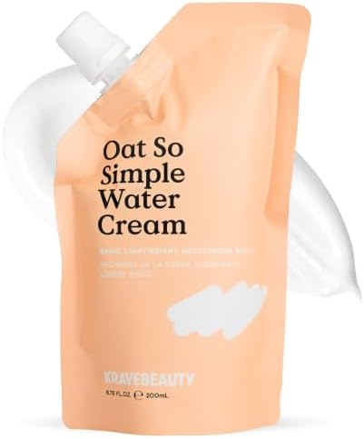 KraveBeauty Oat So Simple Water Cream for Sensitive Skin, Refill, 200 mL by KraveBeauty