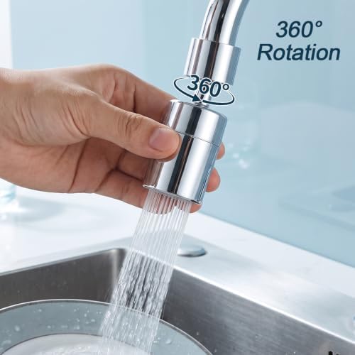 360° Swivel Faucet Aerator Kitchen Sink Faucet Aerator Adapter - Image 4
