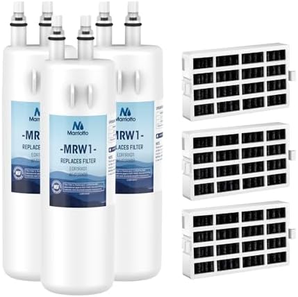 MARRIOTTO EDR1RXD1 Water Filter Compatible with Filter 1,3+3 Pack by MARRIOTTO