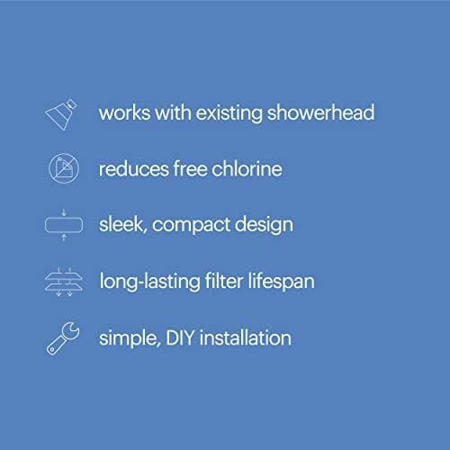 Brondell Shower Filter VivaSpring, Compact Polished Chrome – High Output, 100% High-Purity KDF Filtration, With FF-30 Filter Cartridge, Filtered Shower Water for Healthier Skin & Hair - Image 3