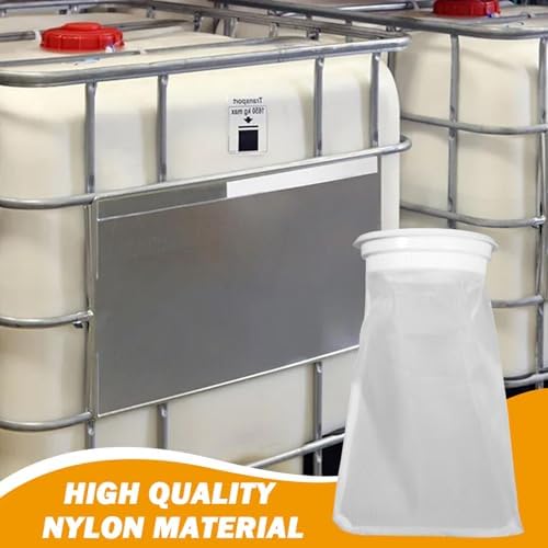 IBC Tote Filter 3Pcs 5.3" x 200mm IBC Lid Filter 200 Mesh Rain Barrel Filter Nylon Washable Reusable Replacement Rain Water Filter - Image 3