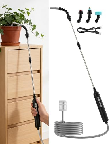 Rechargeable High Reach Plant Waterer for Hanging Plants, 10 Ft Hose by Unknown