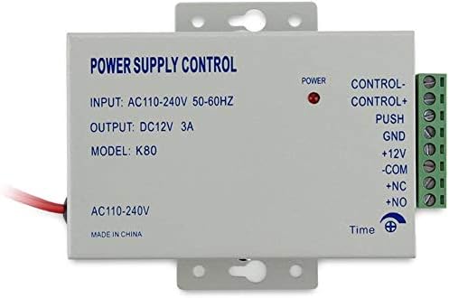 Remote Open and Door Buzzer Entry Systems Door Buzzer Access Control Outswing 600lbs Electric Magnetic Lock Buzzer Security System Keypad PIN Code Open with Remote Control - Image 2