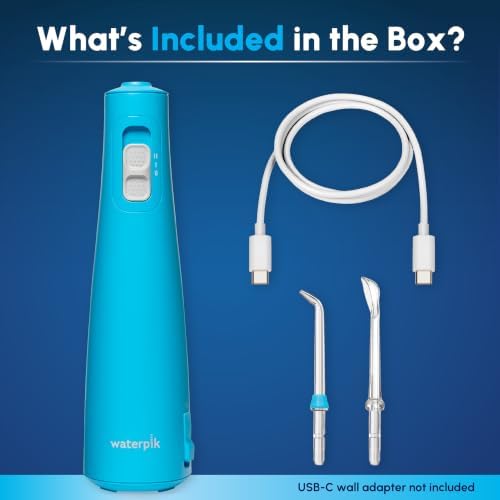 Waterpik Cordless Pulse 3100 Portable Water Flosser, Rechargeable, Cyan - Image 4