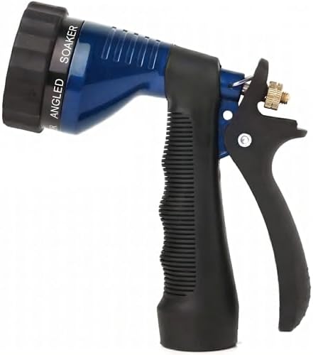 GREEN MOUNT Water Hose Nozzle Spray Nozzle, Metal Garden Hose Nozzle with Adjustable Spray Patterns by GREENMOUNT