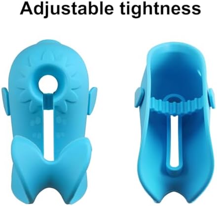 Spout Cover for Bath, Bathtub Faucet Cover Baby Bathroom Tub Silicone Faucet Protector for Kids, Bathtub Spout Cover for Baby Toddlers Bath Accessories for Baby Universal Bath Protector, Blue - Image 4