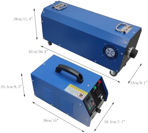 TECHTONGDA Pipe Cleaner Boiler Tube Cleaning Machine with Alloy Steel Drill Bit, 110V/220V Heat Exchanger Evaporator Tube Cleaning Machine, 26.3ft Flexible Shaft, Applicable Pipe Diameter 0.47-1.42in - Image 2