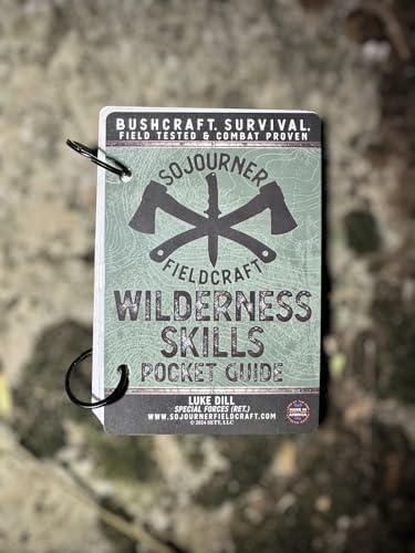 Wilderness Skills Pocket Guide Waterproof Survival Manual for Bushcraft, Camping & Emergency Preparedness by Retired Green Beret Fire, Shelter, Water, Knots & First Aid - Image 5