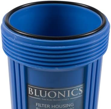 Bluonics 55W UV Ultraviolet Light Plus Sediment and Carbon Well Water Filter Purifier System with NPT 1" Ports, 12 GPM UV with 3 Filter Size 4.5” x 20" Filters for a Large Home/Commercial - Image 6