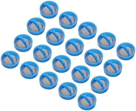 20 Pack Stainless Steel Mesh Washer Water Inlet Valve Filter Screen Kit, 20mm X 6mm Replacement Parts For Most Washing Machine Brands To Prevent Sediment And Clogs, Blue - Image 2