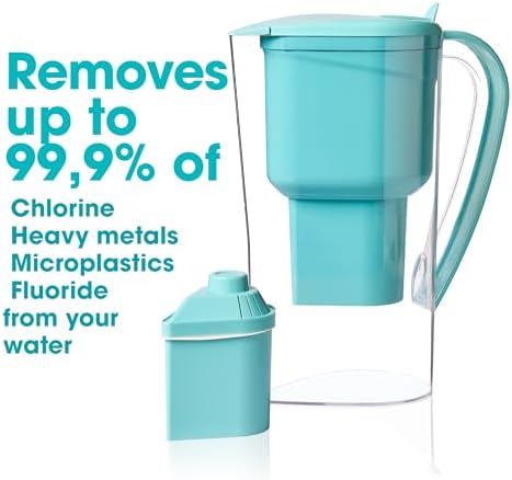 Alkanatur Alkaline Low-Emission Water Filter Pitcher, Adds Magnesium 18mg/L - Image 2