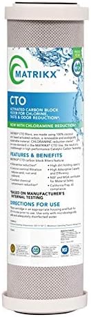 Pureteck - Reverse Osmosis Filter Replacement Set - 4-Stage RO Filters with 75 GPD Membrane Universal Fit for Undersink Water Filter Systems - 4-Pack - Image 5
