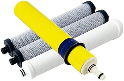 Replacement Filter Set With Membrane 33001056 75 GPD compatible for Hydrotech Reverse Osmosis System by FILSADAE