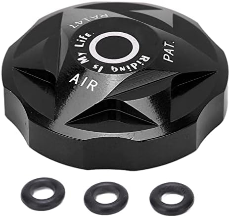 ANGGREK Bike Fork Cap,Air,Front Fork Air Chamber Cover Bicycle Suspension Fork Air Gas Valve Cap Aluminium Alloy for Mountain Bike - Image 6