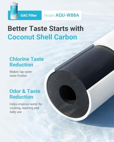 AQUA CREST WF10PG Whole House Water Filter for WHF21-PG, GE® FXHTC, GXWH40L - Image 5
