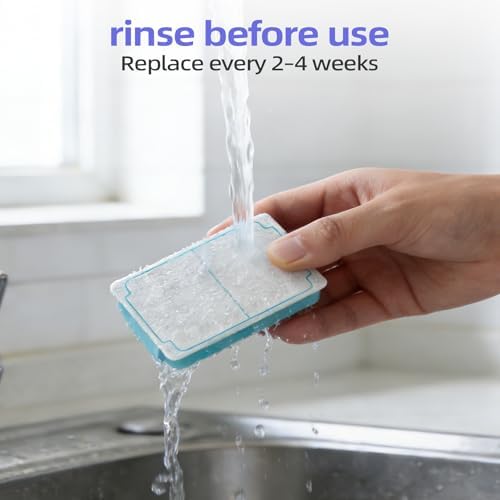 Cat Water Fountain Replacement Filters(6 Filters + 6 Sponges) - Image 6