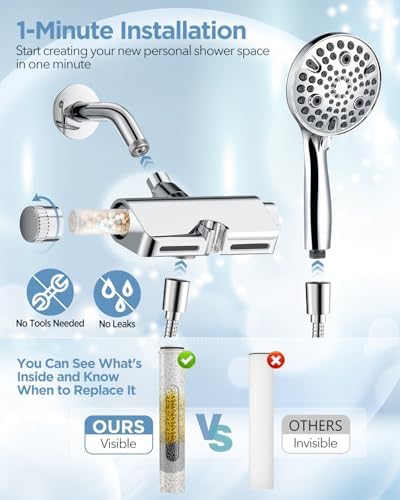 MakeFit Genuine Replacement Filter for Handheld Showerhead 1-PACK (MFR107) - Image 4