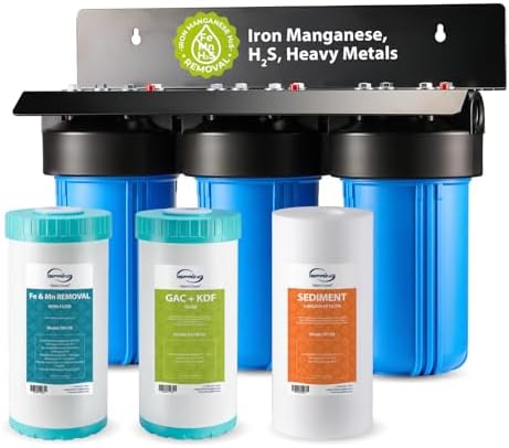 iSpring Iron, Manganese, H2S Whole House Water Filter System by iSpring