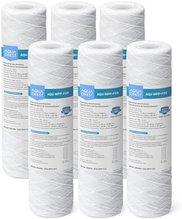 AQUA CREST String Wound Sediment Filter for 3M® Aqua-Pure AP110, 5 Micron by AQUACREST
