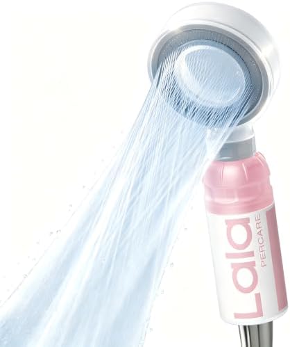 High Pressure Aromatherapy Filtered Shower Head with Handheld by Lalapercare