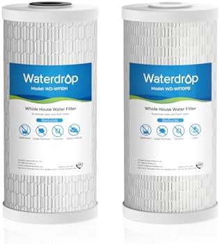 Waterdrop WF10PBH Whole House Water Filter, Compatible with WHF21-PBH by Waterdrop