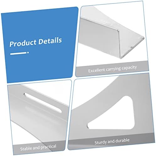 Stainless Steel Thickened Electric Water Heater Bracket 1 Pair - Image 3