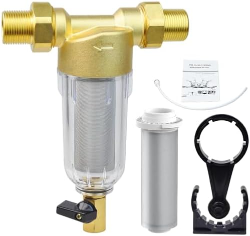 Sediment Filter, Spin Down Sediment Filter System for City/Well Water by Unknown
