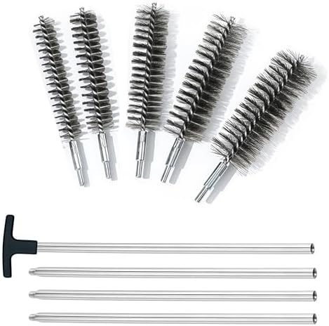 50 in Pipe Cleaning Wire Brush Clean for Rust Polish,Tubes,Auto Parts by Funyfa