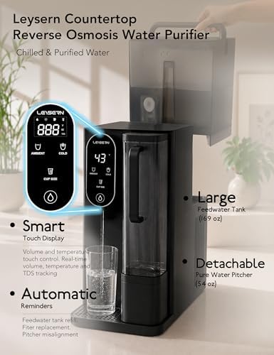 Leysern Cold Countertop Reverse Osmosis Water Filter, No Installation - Image 6