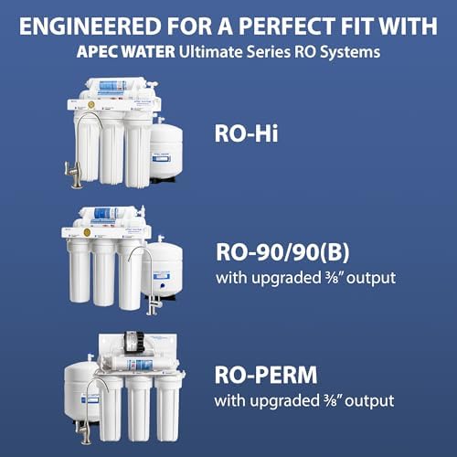 APEC Water 5-TCR-3-8, 10" Inline Carbon Filter, US Made, Quick Connector - Image 5