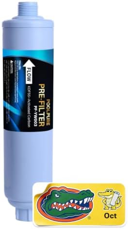 POOLPURE Garden Hose End Pre Filter for Pool, Hot Tub, Spa, 1Pack by POOLPURE