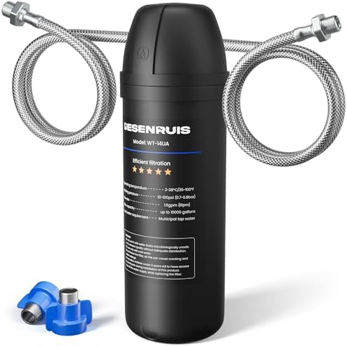 DESENRUIS Under Sink Water Filter for Kitchen Sink by DESENRUIS
