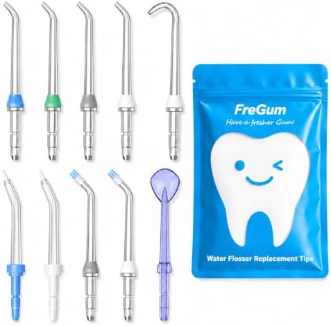Replacement Heads for Waterpik, Replacement Tips Picks for Water Flosser by Fregum