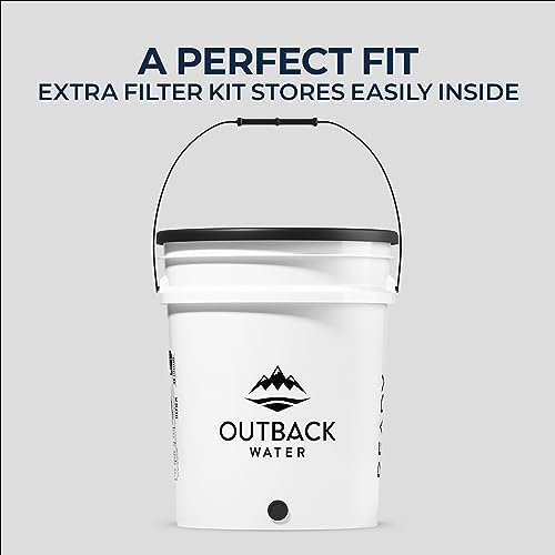 Outback Water Filter Replacement Kit, Gravity-Fed Emergency Drinking System - Image 3