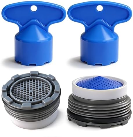 Faucet Aerator (M21.5 male thread) for Delta RP53998,With Removal (2Pcs) by Unknown