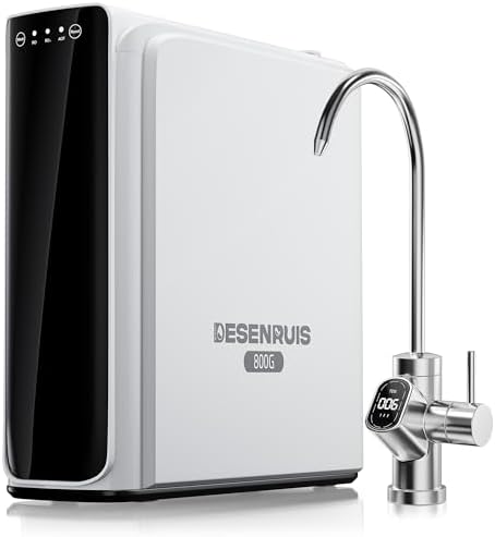 DESENRUIS Reverse Osmosis System, Dual RO Water Filter, 800GPD - Image 2