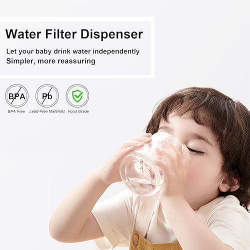 Glass Water Filter Pitcher,3.25 Gallon Water Filter Dispenser with Filter,BPA-Free,Reduces Chlorine and More,Softens the Water,Large Clearly Filtered Water Pitcher for Home,Office and Kitchen - Image 3