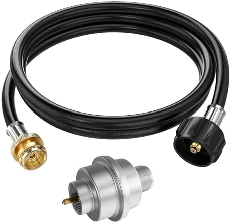 CALPOSE Propane Fuel Filter with 6FT Propane Adapter Hose for Mr.Heater by EmpoweringYourEnergyNeeds