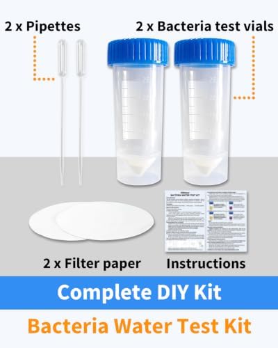 2 Pack - DIY Bacteria Water Test Kit - Designed With A Positive Control - for Well, Tap, Pool, Pond, Lake and Drinking Water - Detect Coliform & E. coli - Results in 24 Hours - At home Easy-to-Use - Image 3