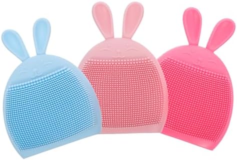 3pcs Silicone Baby Kids Shower Brush for Bath Time Cleaning by AUTSUPPL