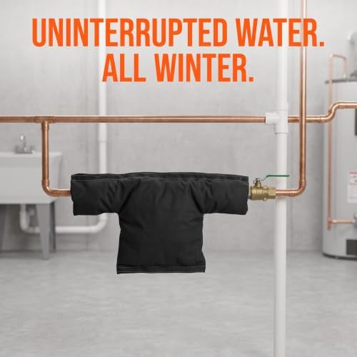 2pcs Water Valve Insulated Cover, Frost Protection for Winter Pipes - Image 3