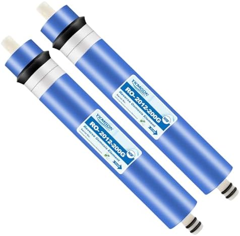 2Pack 2012-200G Reverse Osmosis Membrane Replacement Water Filter by YKMGON