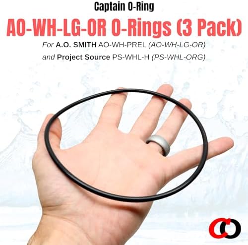 Captain O-Ring – Replacement AO-WH-LG-OR O-Rings for AO Smith AO-WH-PREL, PS-WHL-H (PS-WHL-ORG) Whole House Water Filter Housing (3 Pack) - Image 4