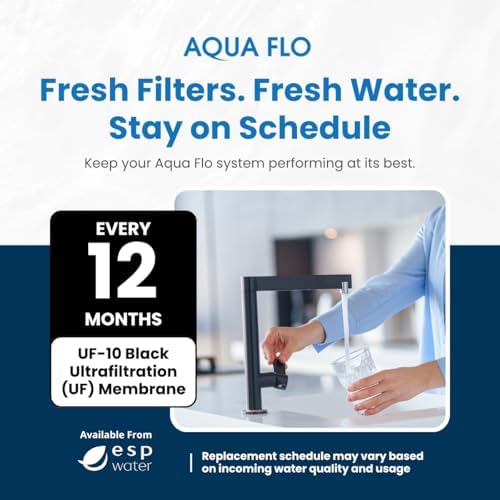 Aqua Flo 65010093 UF-10 Ultrafiltration Membrane, Black, Stage 3 - Image 4