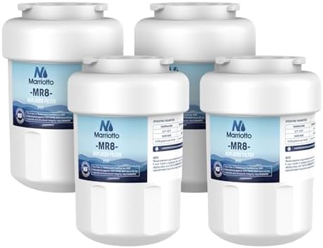 MARRIOTTO MWF Refrigerator Water Filter NSF 42 Certified, 4 Pack by MARRIOTTO