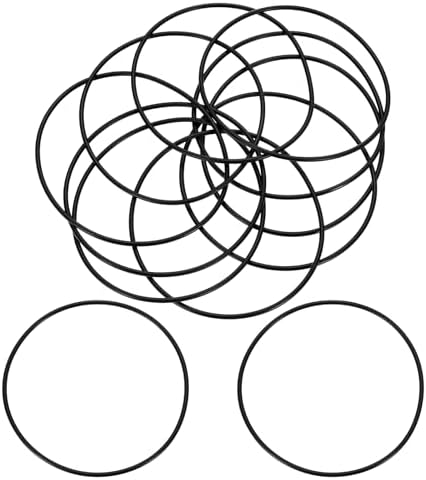 uxcell 10Pcs AS-154 NBR 70A O-Rings 3-3/4"ID x 3/32"CS/3.737"ID x 0.103"CS by uxcell