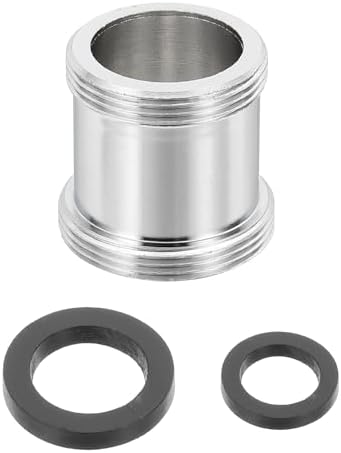 uxcell Faucet Aerator Adapter,M24 Male to M22 Male Brass Faucet Adapter by uxcell