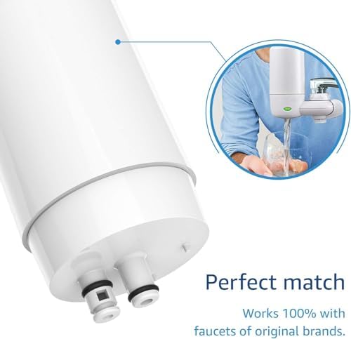 Waterdrop Faucet Water Filter Replacement for Brita® Faucet Filter, 4 Pack - Image 4
